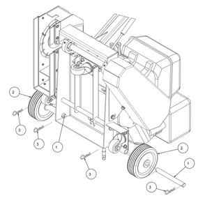 Section 06 Diagram and Parts List for CC-100 171320-9H MK Diamond Concrete Saw